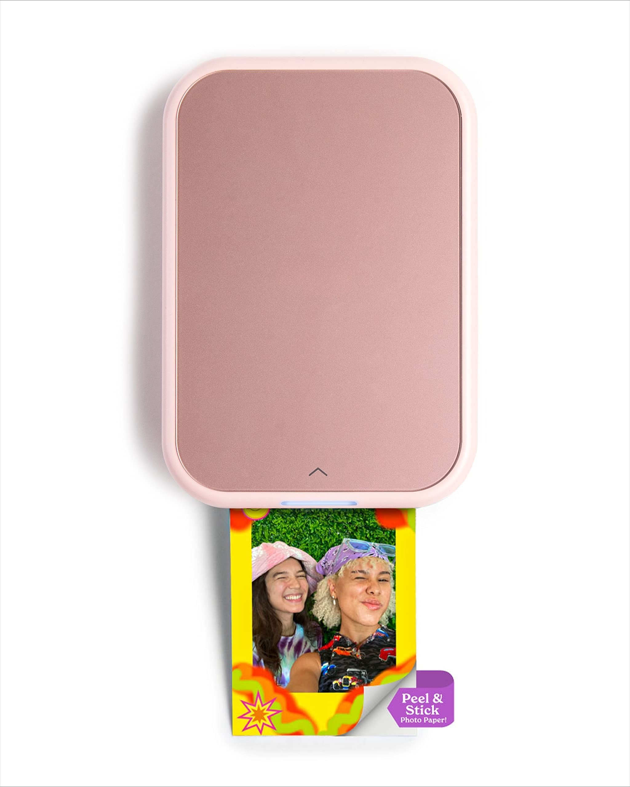 Canon Ivy 2 Mini Photo Printer, Print from Compatible iOS & Android Devices, Sticky-Back Prints, Pure White