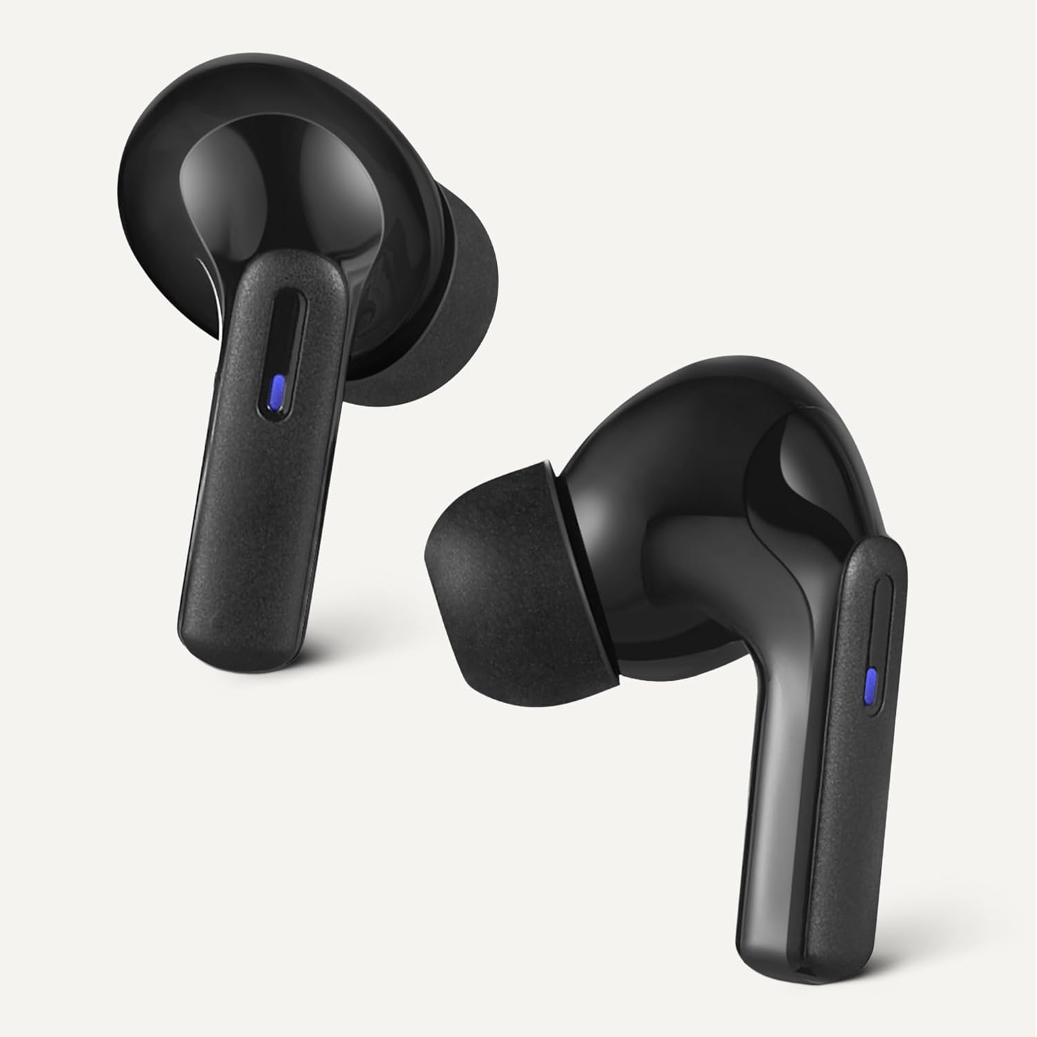 Amazon Basics Bluetooth Headphones True Wireless Earbuds IPX4Waterproof, in-Ear w/Mic,Charging Case, Black