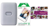 Fujifilm Instax Mini Link White Printer Bundle