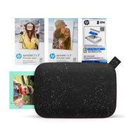 HP Sprocket 2x3 Instant Smartphone Photo Printer - Portable Color Wireless Mobile Printer - Zink Sticky-Back Photos - Print from Compatible iOS & Android Devices with Bluetooth w/Fun App - Purple