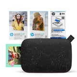 HP Sprocket 2x3 Instant Smartphone Photo Printer - Portable Color Wireless Mobile Printer - Zink Sticky-Back Photos - Print from Compatible iOS & Android Devices with Bluetooth w/Fun App - Purple
