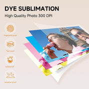 HPRT Photo Printer 4×6”, Wi-Fi Full-Color Instant Phone Phtoto Printer for iPhone, Android, Smartphone, Thermal Dye-Sublimation Impresora De Fotos for Home Use, + 20 Sheets Photo Paper & 1 Ribbon