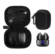 Case for TAGRY X08 Bluetooth Headphones True Wireless Earbuds 60H, mesh Pocket for Charge Cable (Rose Gold)