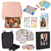 HP Sprocket 2x3 Instant Smartphone Photo Printer - Portable Color Wireless Mobile Printer - Zink Sticky-Back Photos - Print from Compatible iOS & Android Devices with Bluetooth w/Fun App - Purple