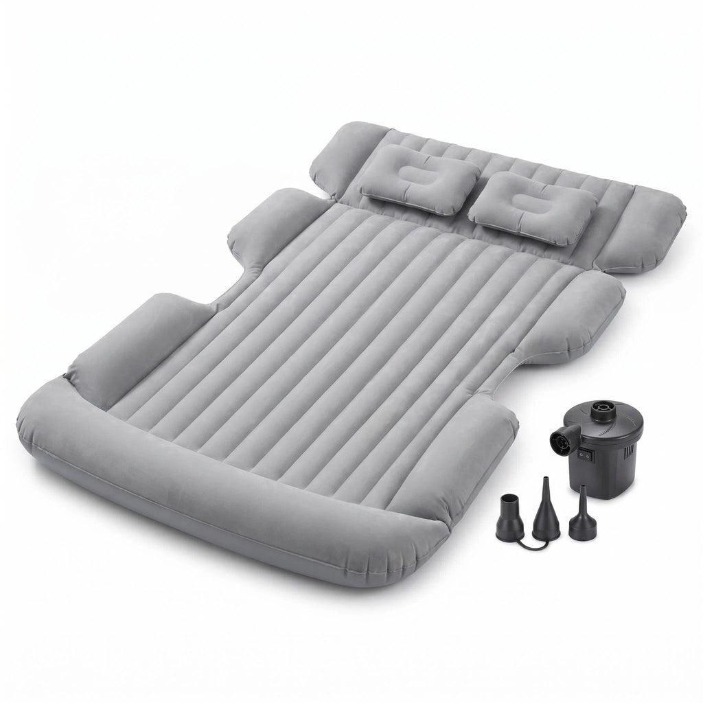 SUV Trunk Inflatable Car Air Mattress, Full Size Back Seat Camping Air Bed for Road Trips